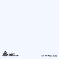 Avery 700 mat 730 white mat adhésif permanent 1230 mm x 50 m(730/1.23)