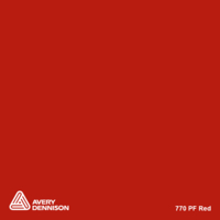 Avery 700 brillant 770 red adhésif permanent 1230 mm x 50 m(770/1.23)