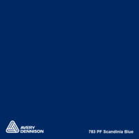 Avery 700 brillant 783 scandinia blue adhésif permanent 1230 mm x 50 m(783/1.23)