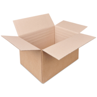 Boîte fond automatique avec hauteur variable Brun 430 mm x 305 mm x 250 mm