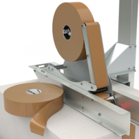 Ruban adhésif machine polypropylène solvant havane 50 mm x 1000m