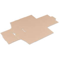 Boîte postale en carton plat