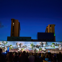 Films de vitrage perforés Contra Vision Performance S 60/40 White on Black 180 µm 1370 mm x 50 m