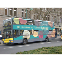 Adhésif microperforé Panorama Innova 40UV, mat, blanc, 145 µm, 1372mm x 25.00m