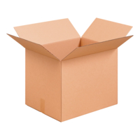 Caisse américaine simple cannelure 400499 ouverte