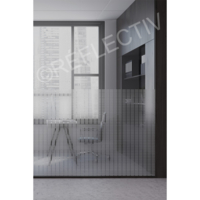 Film Dépoli Motif rectangles PET