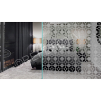 Film Dépoli Motif mosaique damier PET