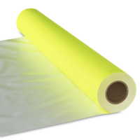 Film imprimable pour kakemono Robuskin Fluo Jaune 100 g/m² 1500 mm x 100 m