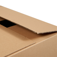 Caisse americaine simple cannelure - ouverture / fermeture- Boite carton - Expedition- Caisse americaine- Caisse carton - fermeture par ruban adhesif - Antalis