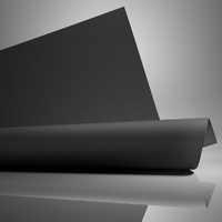 Keaykolour Extra Rough Black 340g/m² 700mm x 1000mm Paquet de 50 feuilles