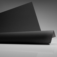 Keaykolour Buckram Black 340g/m² 700mm x 1000mm Paquet de 50 feuilles