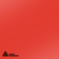 Avery, 500, matt, EM, PVC, 523 medium red, 80µm, 1230mm x 50.00m, Core diameter: 76mm, permanent adhesive, box of 1 roll, 523EMPERM/1.23