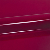 Siser, PS Films, satiné, polyuréthane, A0016 - bordeaux, 90µm, 500mm x 25.00m, hotmelt, Boîte de 1 rouleau, A0016/0.50