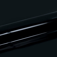 Siser, PS Films, satiné, polyuréthane, A0019 - noir, 90µm, 1500mm x 25.00m, hotmelt, Boîte de 1 rouleau, A0019/1.50