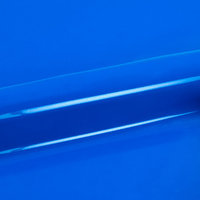 Siser, PS Films, satiné, polyuréthane, A0027 - bleu fluo, 90µm, 500mm x 25.00m, hotmelt, Boîte de 1 rouleau, A0027/0.50