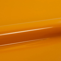 Siser, PS Films, satiné, polyuréthane, A0114 - moustarde, 90µm, 500mm x 25.00m, hotmelt, Boîte de 1 rouleau, A0114/0.50
