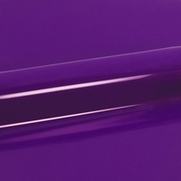 Siser, PS Films, satiné, polyuréthane, A0065 - violet clair, 90µm, 500mm x 25.00m, hotmelt, Boîte de 1 rouleau, A0065/0.50