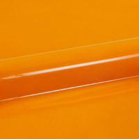 Siser, PS Films, satiné, polyuréthane, A0005 - jaune soleil, 90µm, 500mm x 25.00m, hotmelt, Boîte de 1 rouleau, A0005/0.50