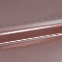 Siser, PS Films, satiné, polyuréthane, A0092 - or rose, 90µm, 500mm x 25.00m, hotmelt, Boîte de 1 rouleau, A0092/0.50