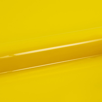 Siser, PS Film Extra, satiné, polyuréthane, N0005 - jaune soleil, 90µm, 500mm x 25.00m, hotmelt, Boîte de 1 rouleau, N0005/0.50