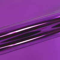 Siser, Metal, ultrabrillant, polyuréthane, MT0015 - violet, 63µm, 500mm x 25.00m, hotmelt, Boîte de 1 rouleau, MT0015/0.50
