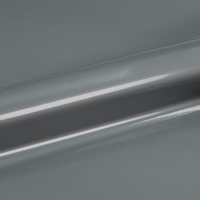 Siser, PS Films, satiné, polyuréthane, A0021 - argent, 90µm, 500mm x 25.00m, hotmelt, Boîte de 1 rouleau, A0021/0.50