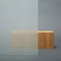 3M Fasara, film anti-regard Papier japonais, polyester Linen Crystal, 80µm 1270mm x 30.00m, adhésif permanent Boîte de 1 rouleau, LINENCRYSTAL