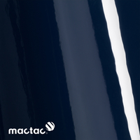 MACtac, ColourWrap, brillant, PVC, Océan addict blue G44, 80µm, 1520mm x 25.00m, diamètre mandrin: 76mm, Bubble free permanent, Boîte de 1 rouleau, CW/G44