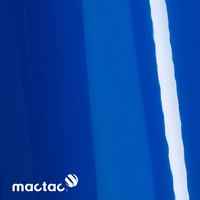 MACtac, ColourWrap, brillant, PVC, Blue G41, 80µm, 1520mm x 25.00m, diamètre mandrin: 76mm, Bubble free permanent, Boîte de 1 rouleau, CW/G41