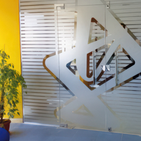 Film adhésif imprimable gravé Aslan DFL320 Etched glass mat 80 µm 1520mm x 50.00m