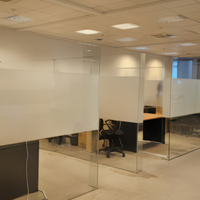 Film adhésif imprimable gravé Aslan DFL320 Etched glass mat 80 µm 1370mm x 50.00m