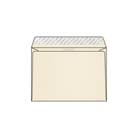 Enveloppe C5 162 x 229 mm sans fenêtre Conqueror Wove, vélin, crème, strip patte droite, 120g/m2