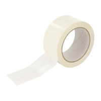 Ruban adhésif manuel PVC 32µ blanc 50 mm x 100 m