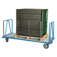 Photo Chariot industriel 1200 kg 2 dossiers tube