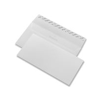 Enveloppe DL Conqueror Wove Brilliant White 120g/m², avec fourreau Boîte de 500 pièces