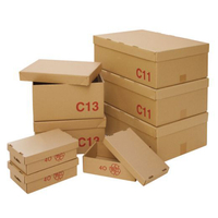 Caisse Palettisable Type C double cannelure– Caisse Gallia type C – Fond de caisse et Couvercle – Antalis