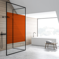 Film adhésif décoratif pour vitrage Couleur mandarine Coala Windows Decor