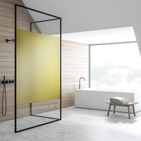 Film adhésif décoratif pour vitrage Couleur poussin mat translucide Coala Windows Decor