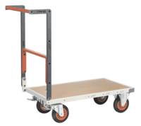 Chariot FIMM flat-pack dossier repliable 850 x 500 mm plateau médium roues caoutchouc 400 kg