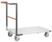 Chariot FIMM flat-pack dossier fixe 1000 x 600 mm plateau mélaminé roues TPE 250 kg