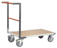 Chariot FIMM flat-pack dossier fixe 1000 x 600 mm plateau médium roues TPE 400 kg