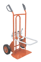 Diable porte-chaises FIMM, bavette réglable poignées à garde roues caoutchouc 250/70 kg