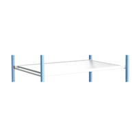 Étagère bois mélaminé 16 mm 1000 x 600 mm pour servantes grillagées et multi-niveaux, FIMM