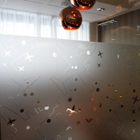 Film dépoli Sablé Aslan EL300 Etchedglass  mat  80 µm  630mm x 50.00m