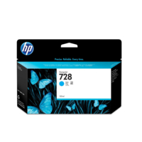 HP 728 Cyan Ink 130ml