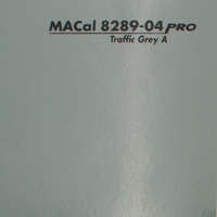 Adhésif de découpe MACal, 8200 Pro, brillant, PVC, 8289.04 traffic grey A, 70µm, 1230mm x 50m