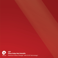 Vinyle coulé Arlon Premium Colour Change 427 Gloss Ruby Red MET brillant