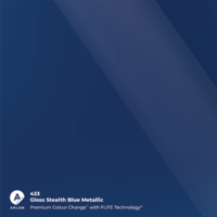 Vinyle coulé Arlon Premium Colour Change 433 Gloss Stealth Blue MET brillant