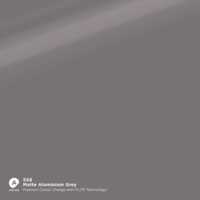Vinyle coulé Arlon Premium Colour Change 558 Matte Aluminium Grey mat