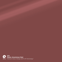 Vinyle coulé Arlon Premium Colour Change 551 Matte Aluminium Red mat